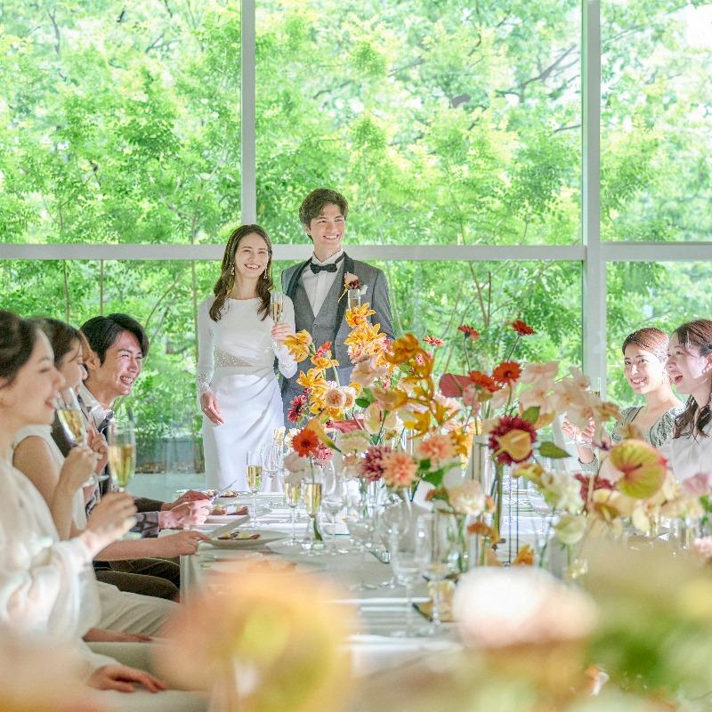 【少人数婚検討の方/10名46万~】表参道で叶える*プライベートW