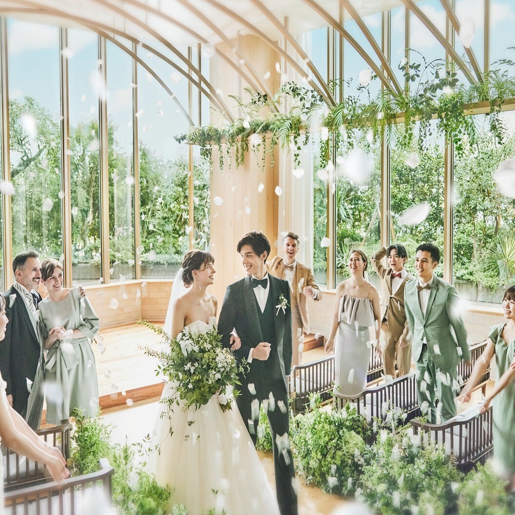 【初見学◎】木漏れ日チャペル×贅沢フロア貸切W〈150万特典付〉