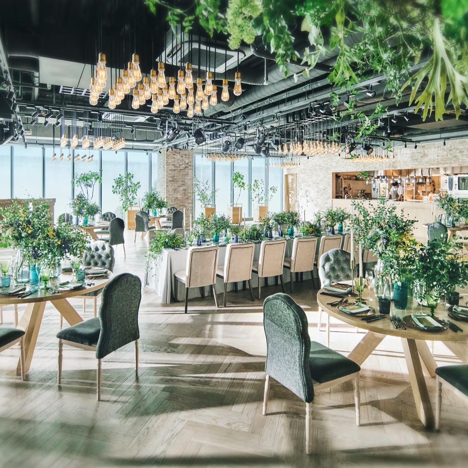 連休限定◆初見学◎緑と光の貸切空間＆おもてなし*特選牛試食付