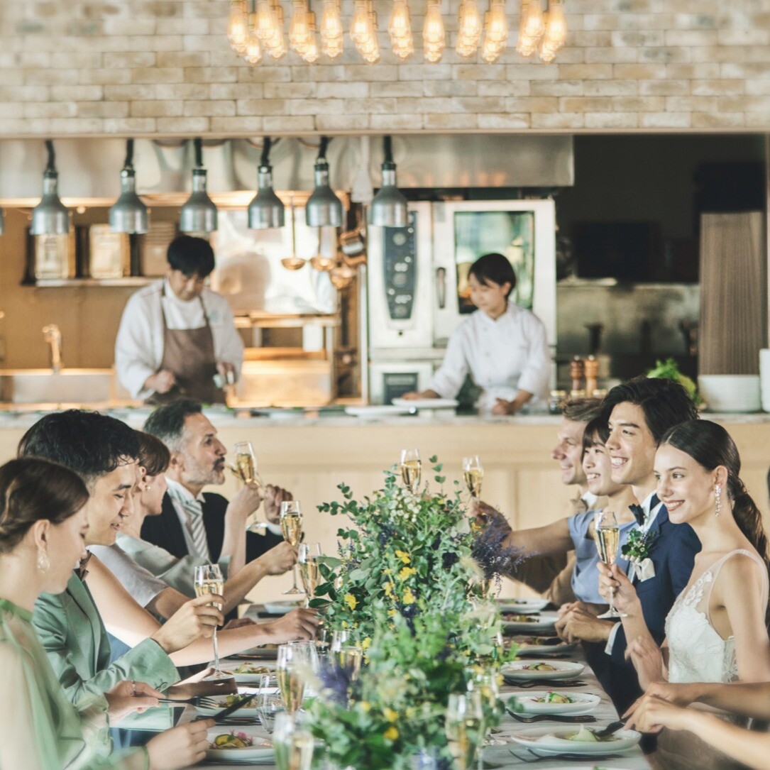 【少人数W相談】緑と光の感動挙式×贅沢試食×上質W体験