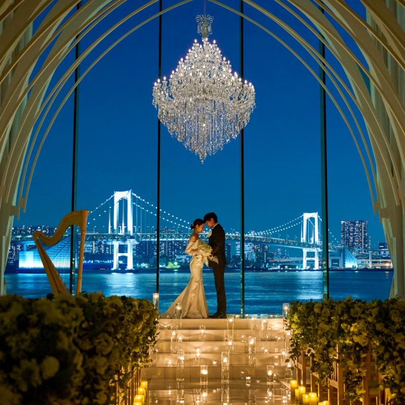 【豪華150万特典】空と海の感動挙式&ガーデン演出*ミシュラン付