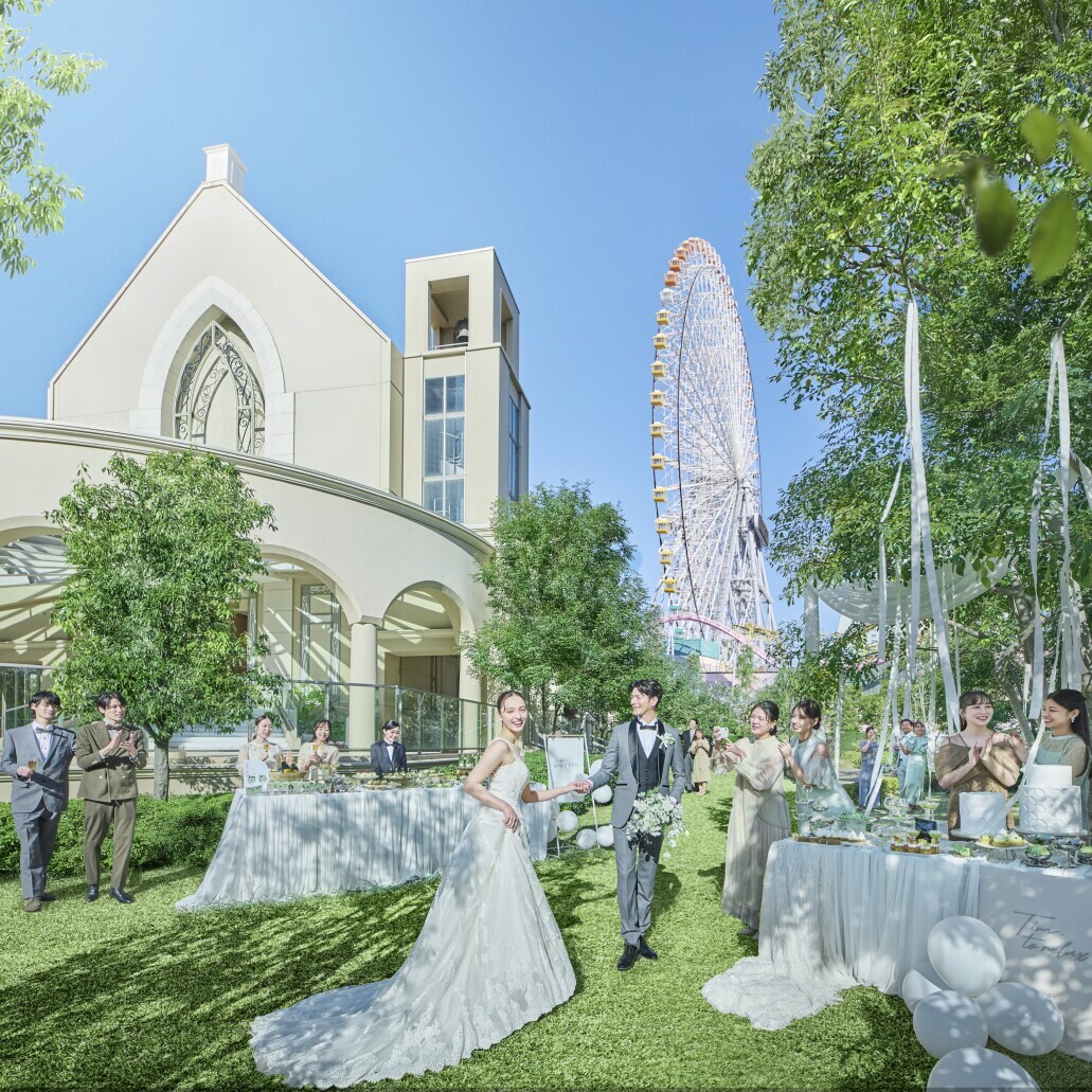 140万優待◇絶景会場×祝福の大聖堂＊料理評価◎コース試食付