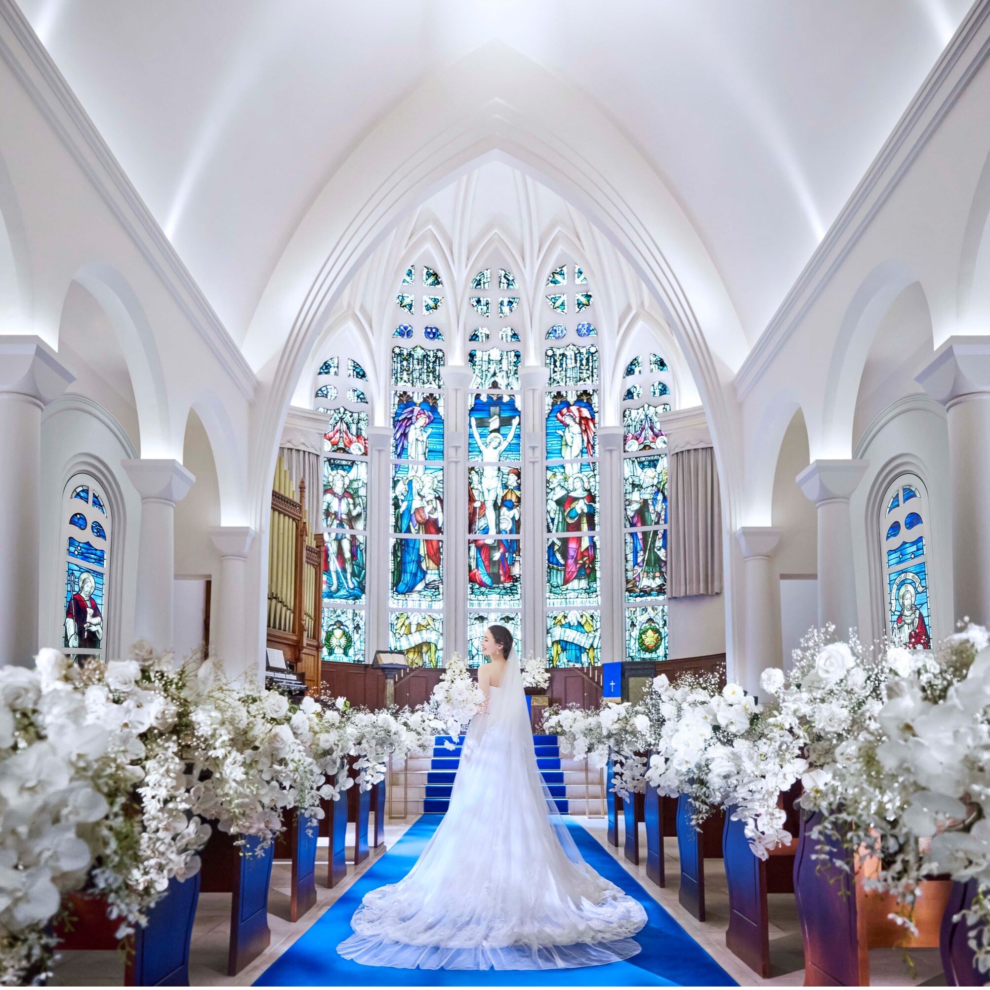 【GW特別*アマギフ1万付き】憧れ大聖堂×大階段*ガーデン付邸宅×ドレス試着