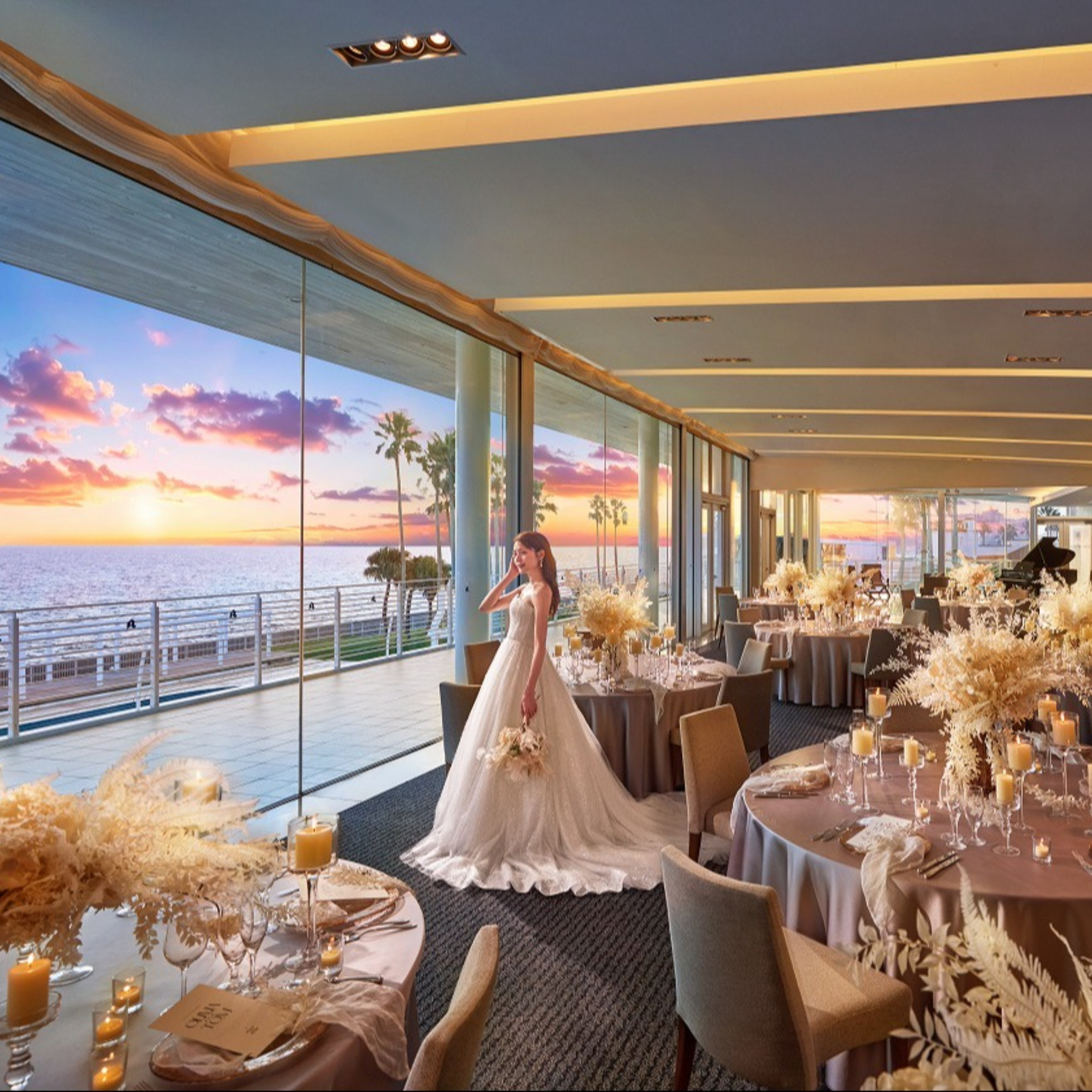 【当館人気No.1】湘南サンセット婚×絶景チャペル×A5牛試食体験