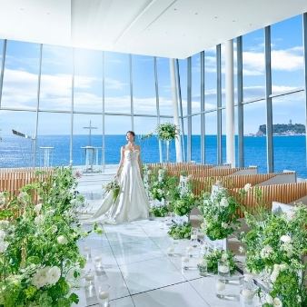 【7大特典付き】雄大な海が広がるパノラマチャペル見学会