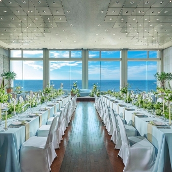 海一望の非日常体験！国産牛試食＆特典*自然美×海リゾート婚