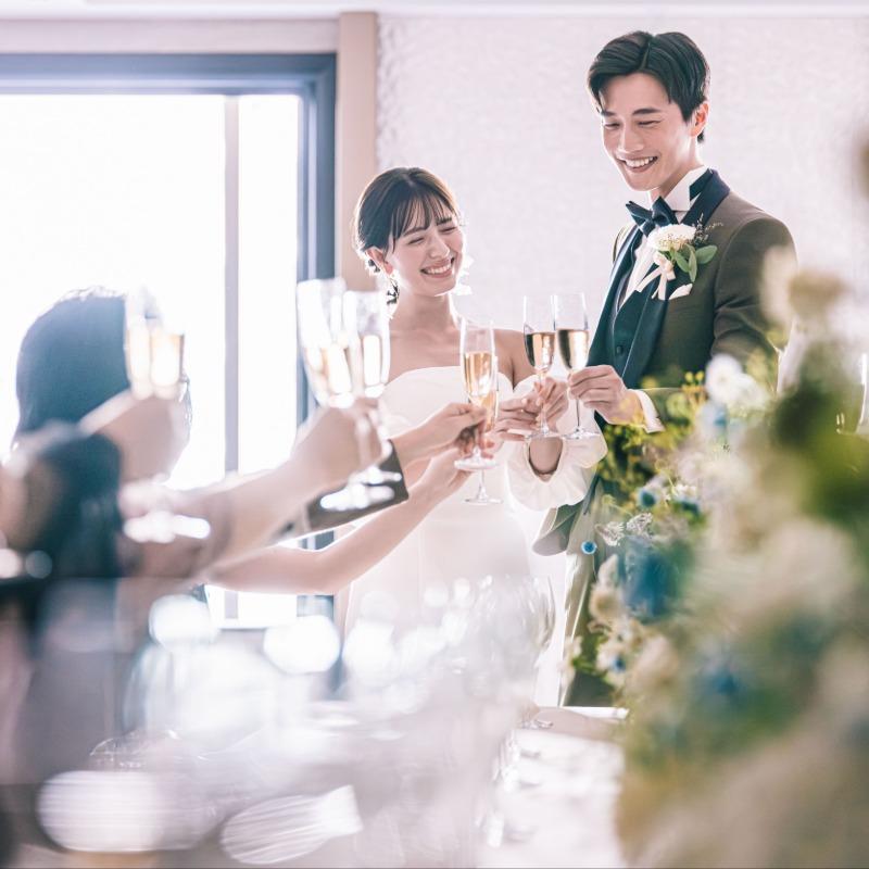 【少人数婚のお2人】スペシャリテ試食×感動のホテル挙式体験