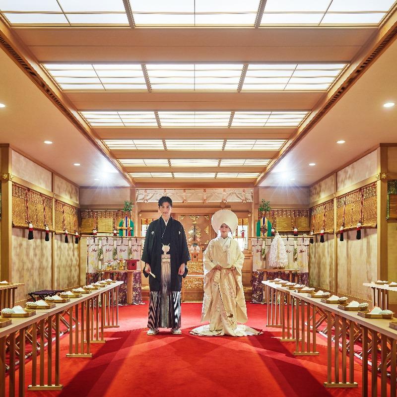  【和婚専用】選べる神殿×人数に合わせて選べる多彩な会場