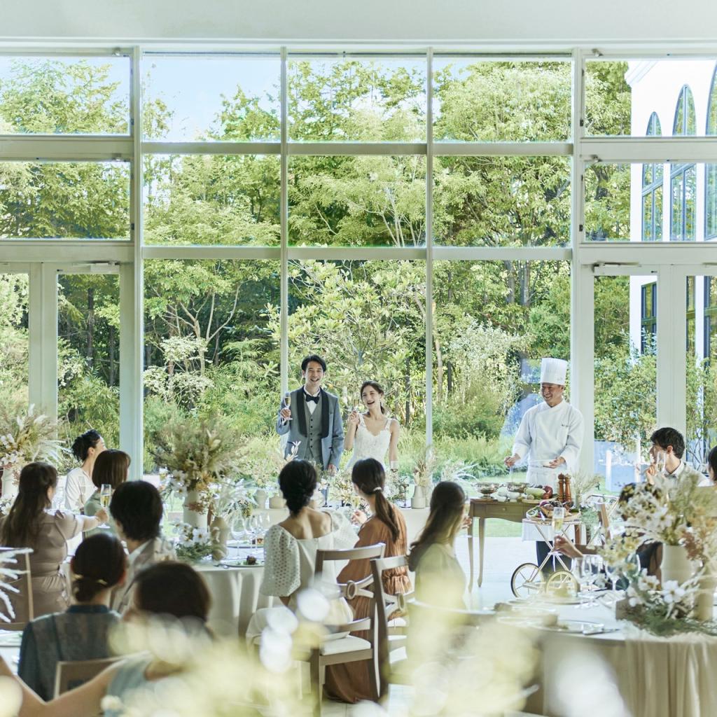 【豪華10大特典付】ガーデン演出×おもてなし体験×豪華試食