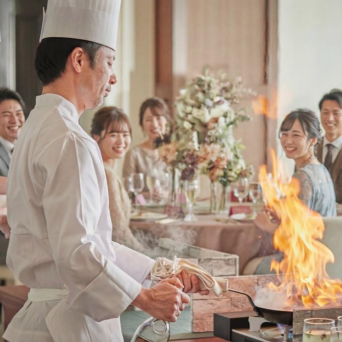 【料理重視の方◎】シェフ渾身こだわり試食＆おもてなし料理特典
