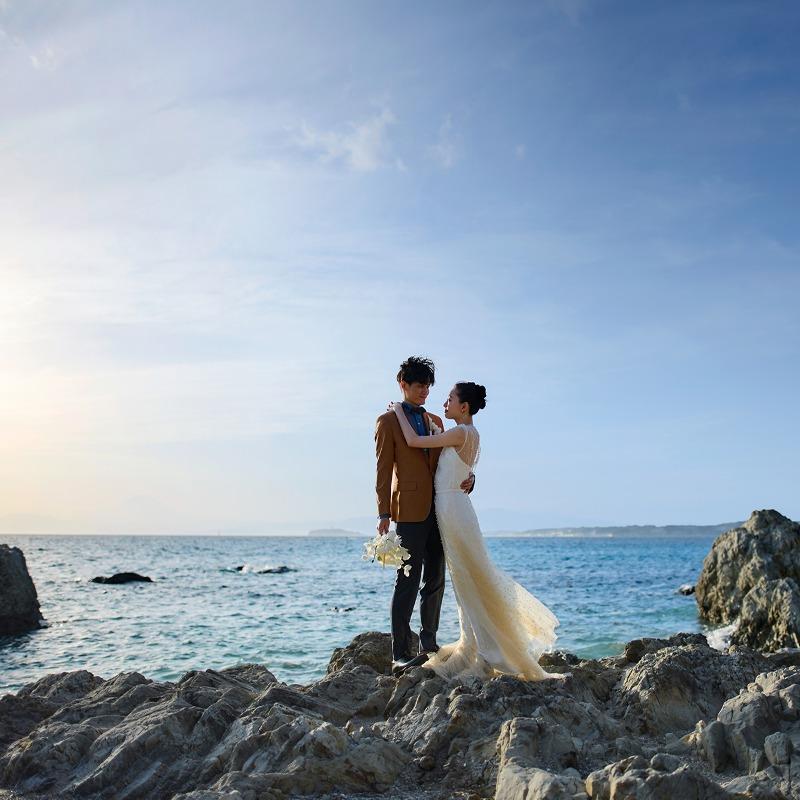【ミシュラン貸切体験】特選牛の豪華コース試食＆絶景リゾートチャペル＆安心の送迎付