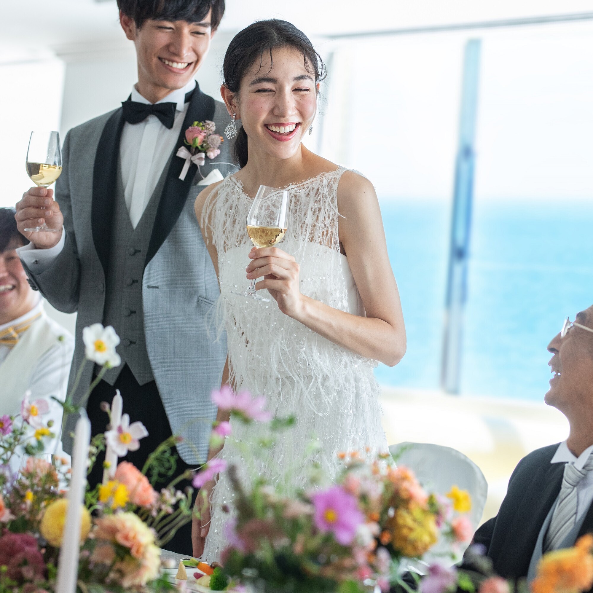 【海を望む最上階ロイヤルスイートも選べる】美食と寛ぎで叶えるおもてなし少人数婚