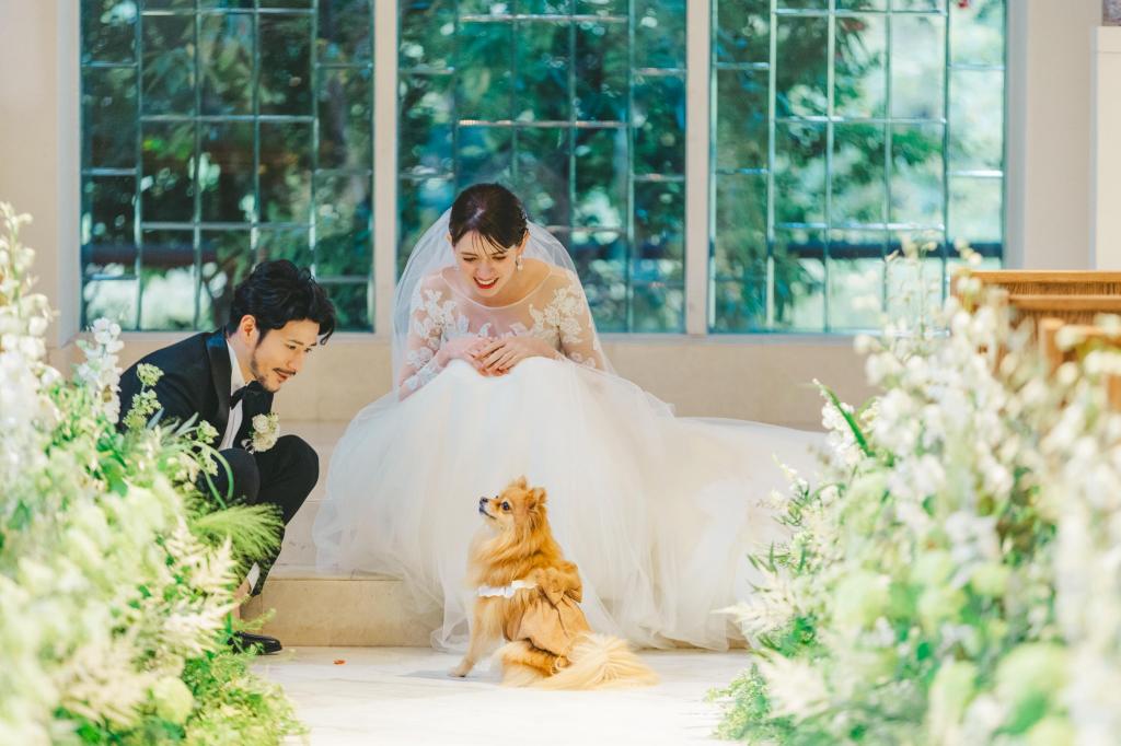 大切なペットも一緒に♪邸宅貸切＆選べる3つの挙式×豪華特典