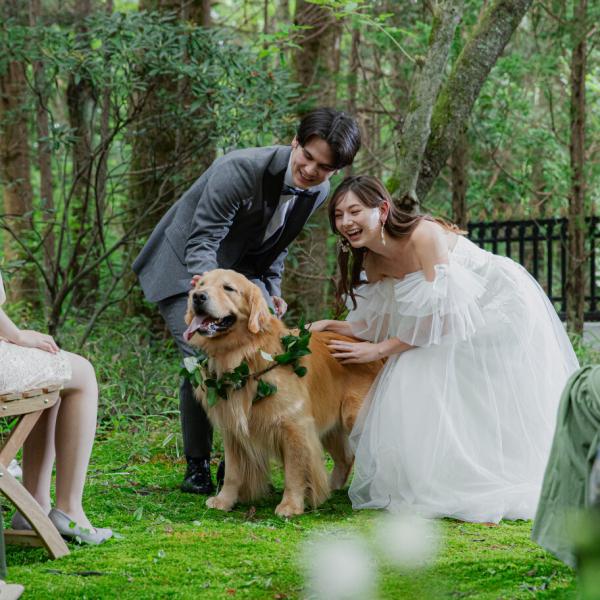 ワンちゃん婚＜挙式～披露宴までOK＞会場案内&リングドッグ体験