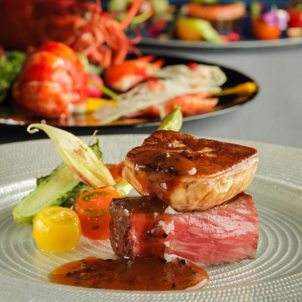 【1万円Amazon券】霜降特選牛×天然真鯛*5万コース試食&模擬挙式