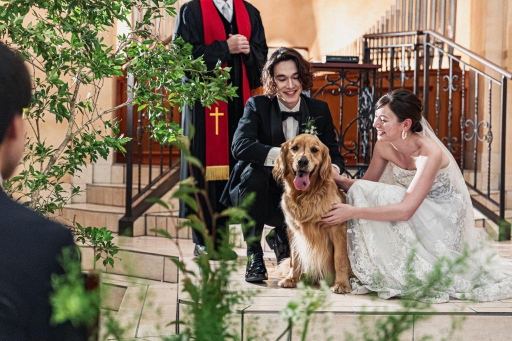 【わんダフル婚】<愛犬も同伴見学OK>リングドッグ体験＆会場案内