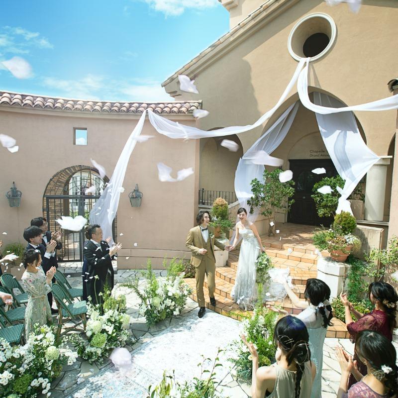 連休ラスト【2万アマギフ×150万優待】光の挙式体験&5万コース試食&ガーデン