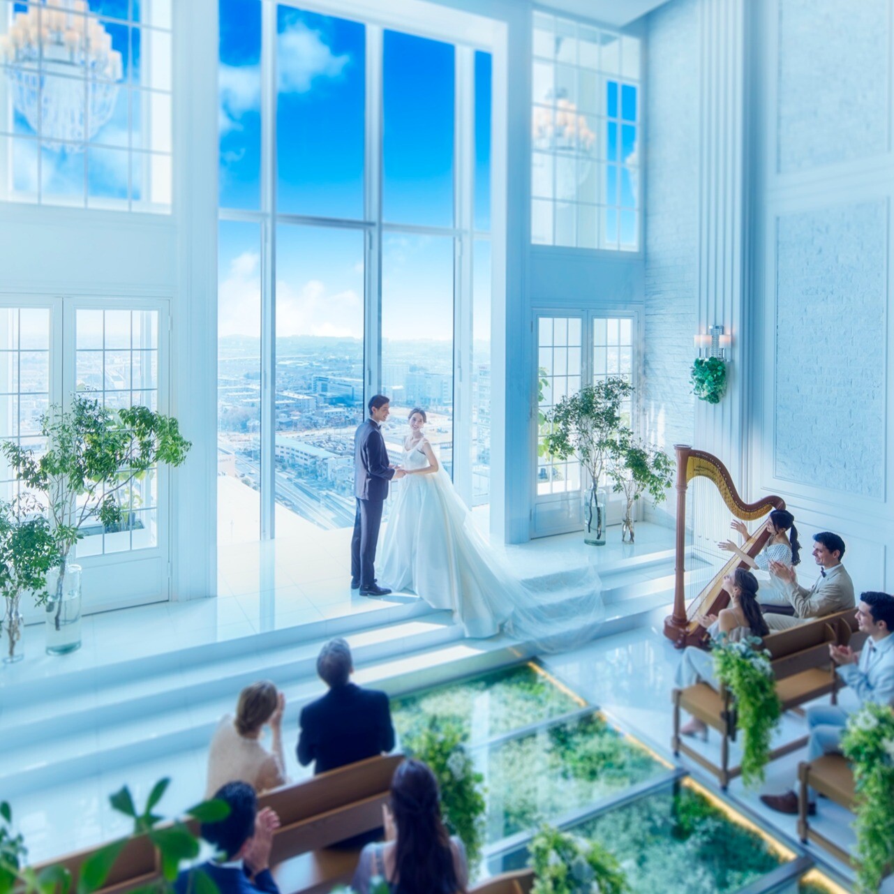 ＼1件目限定*4万円GIFT＆ドレス2着／花嫁ALL体験×三ツ星試食