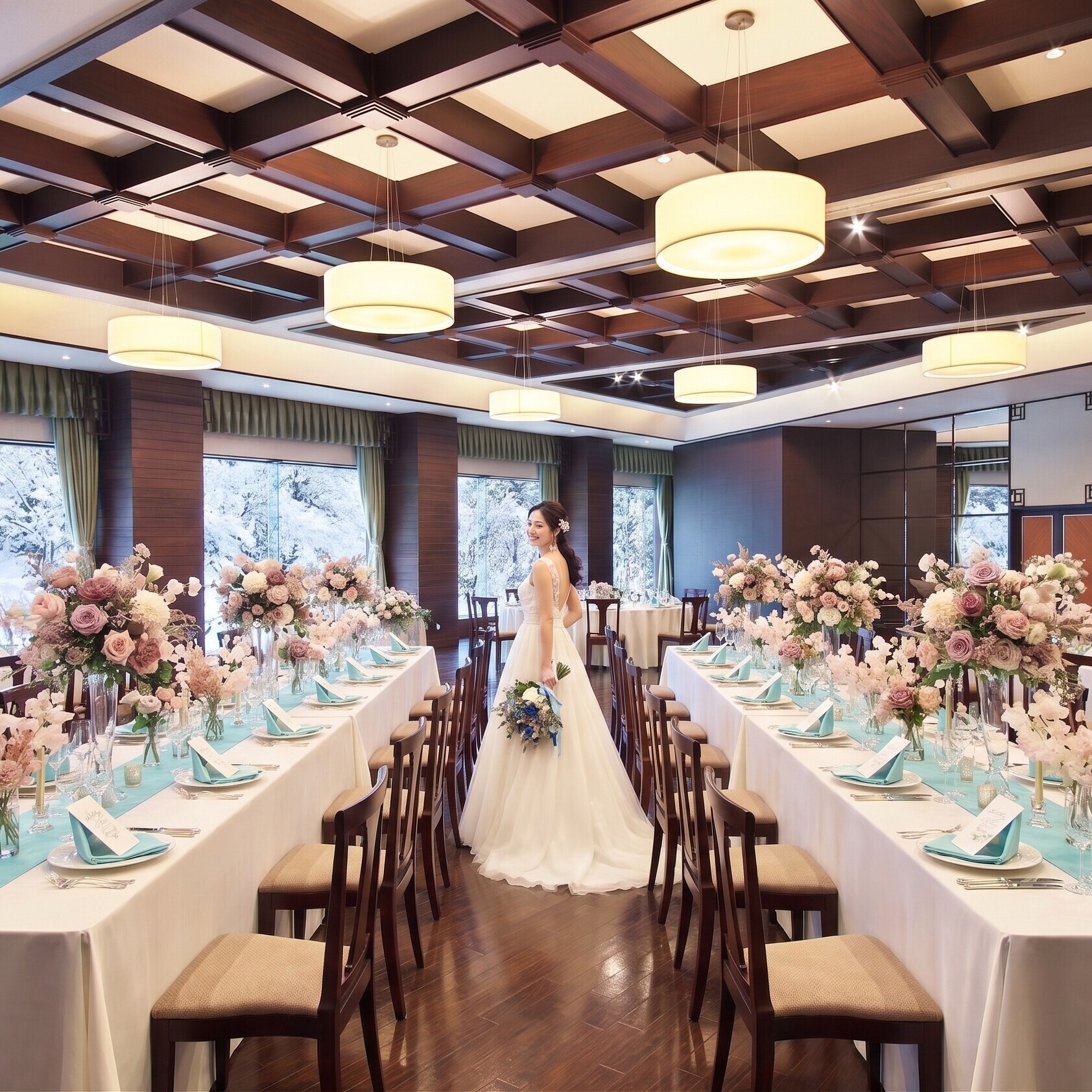 冬婚フェア｜幻想的な冬の会場を体験＊貸切WEDDING×無料試食