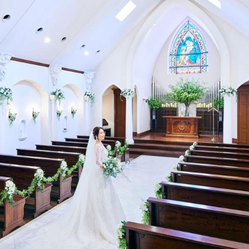 【60分～OK】チャペル×ガーデン×貸切邸宅見学★試食チケット付