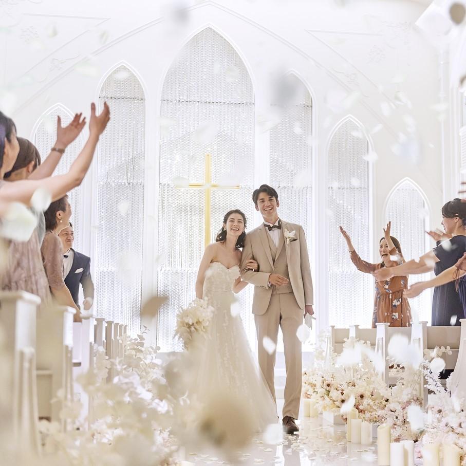 当館人気No1*憧れ花嫁体験【新作ドレス優待】純白チャペル×豪華試食