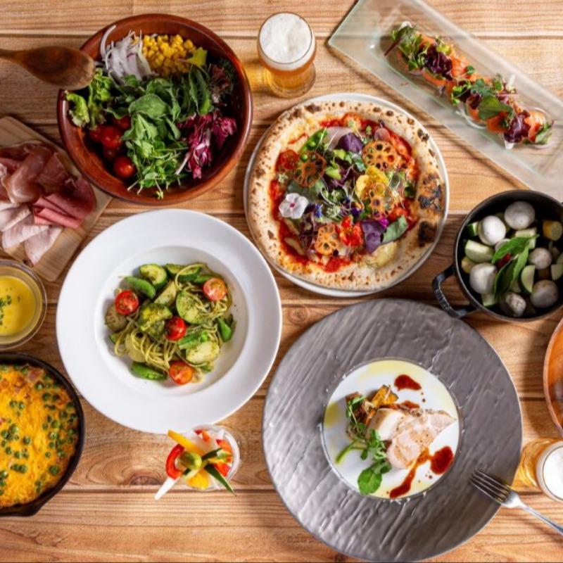 【お料理でおもてなし】イタリアンカフェお食事付き×会場全館ご案内