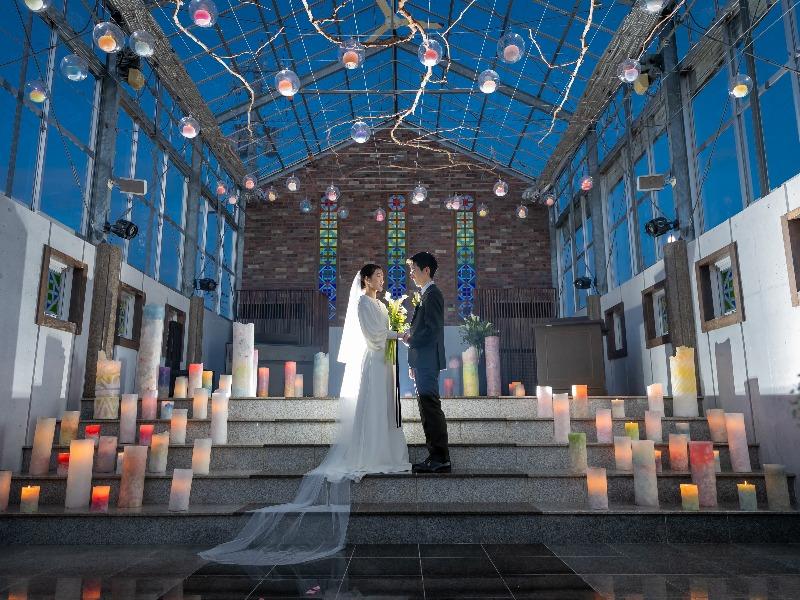 【冬のご婚礼をお考えの方へ】キャンドルウェディング限定フェア♪