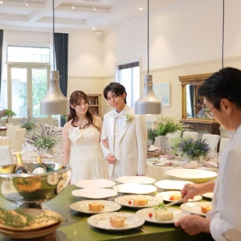 【2万円相当ご試食付】１０大特典＆会場見学×新作ドレス展示
