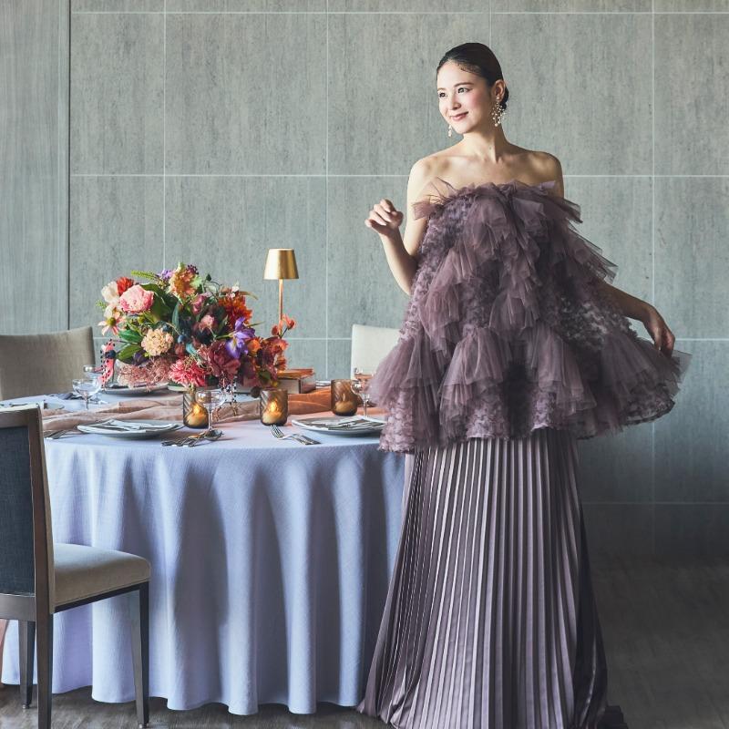 【公式HP優待】憧れドレス試着体験×ヘアアレンジ体験