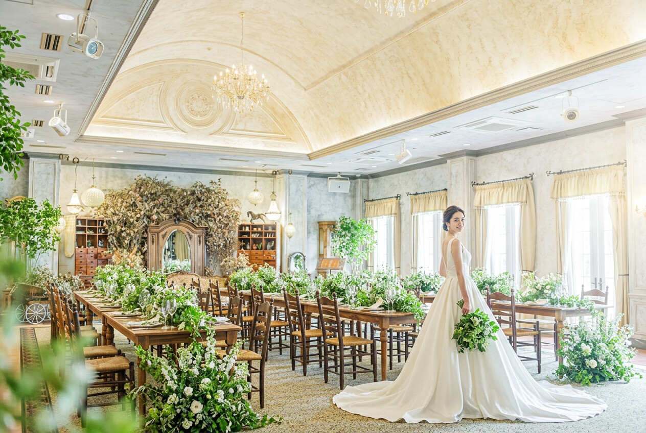 ＼リニューアル会場*大公開QUO2万円／豪華試食×ドレス試着