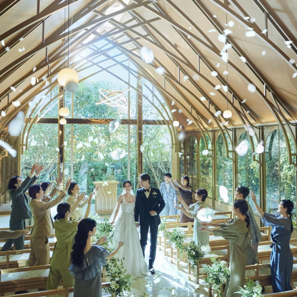 【新チャペル誕生】挙式＆貸切邸宅ALL体験×国産牛&オマール試食