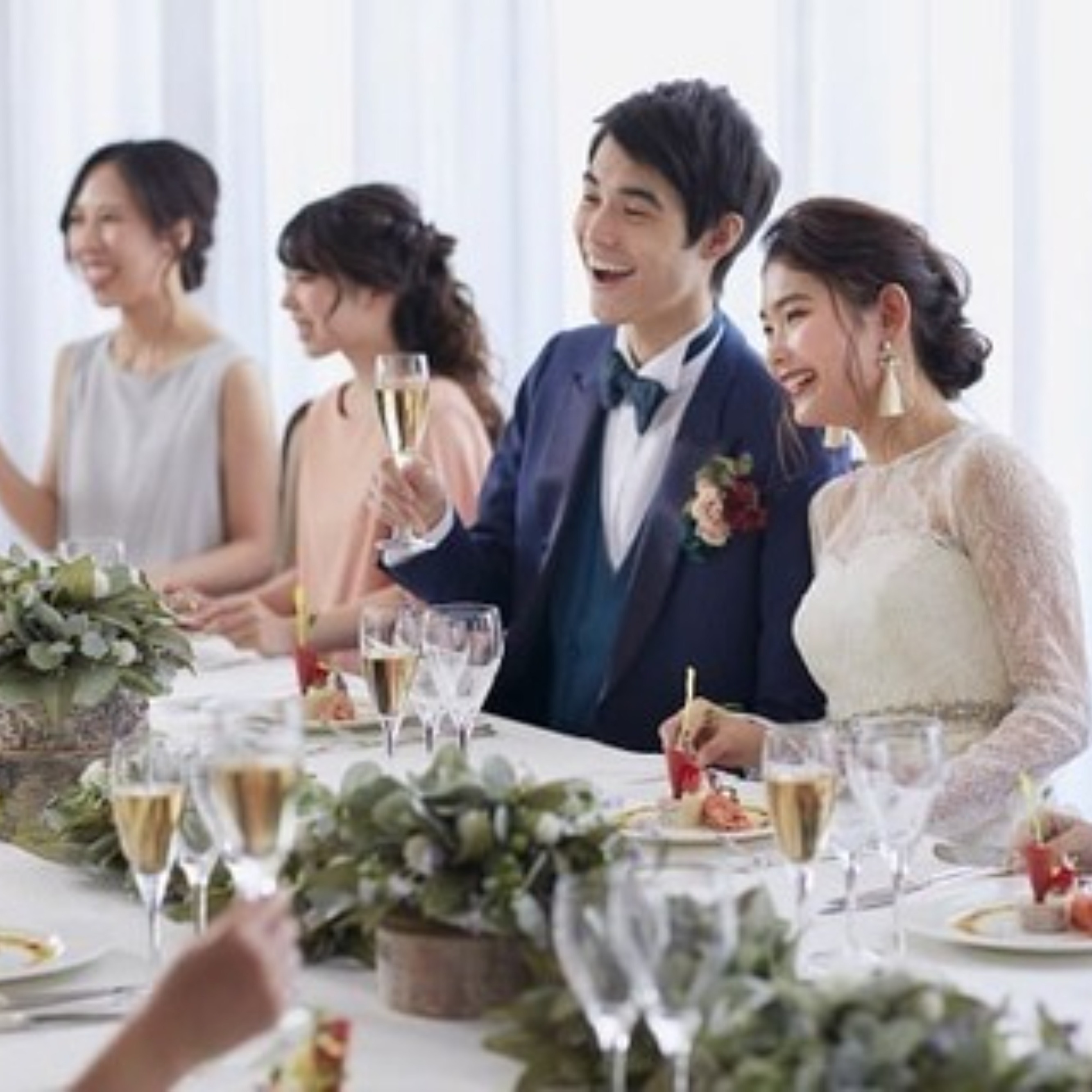 【家族婚｜10名59万】ゆったり過ごせるお食事会場見学＆安心見積り相談
