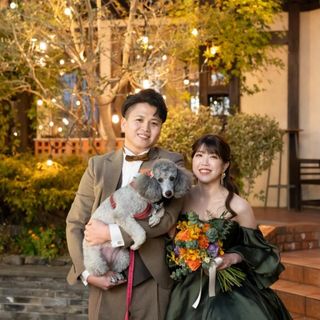 【ペット婚OK】愛犬と一緒にガーデン婚×ペット優遇特典付き♪