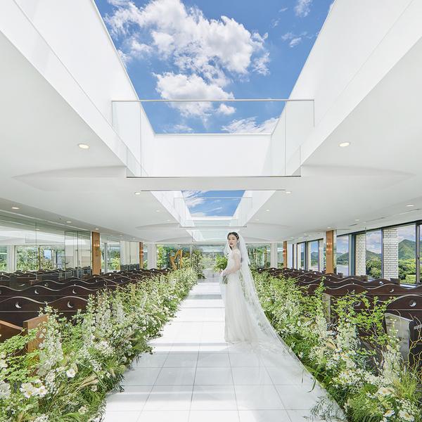 週末BIG【最大6.5万ギフト】天空×光のチャペル体験＆贅沢試食