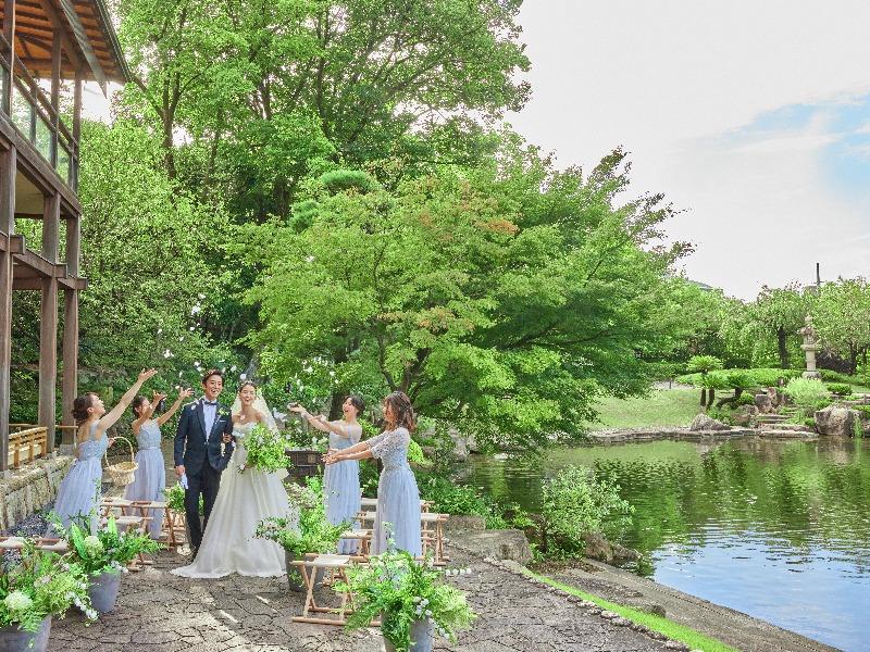 【7～9月挙式限定*挙式プレゼント】庭園貸切×送迎付 *豪華4万試食付き