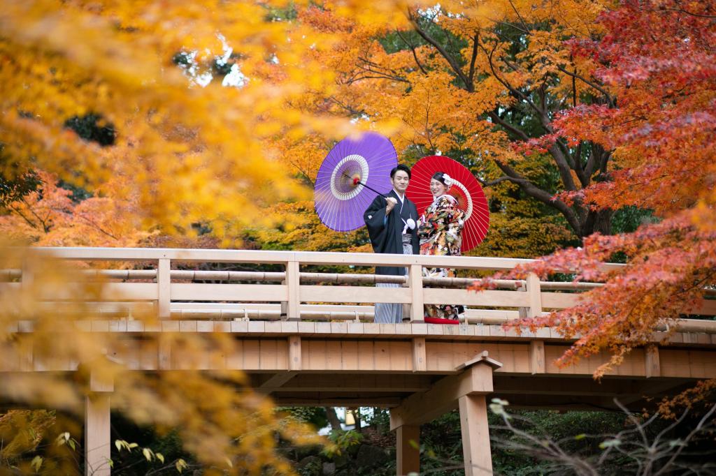 【10～12月限定*秋の挙式プレゼント】紅葉庭園＊試食付き