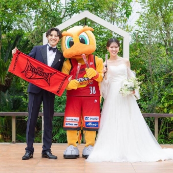 豊橋でここだけ！《三遠ネオフェニックス》コラボウエディング♪