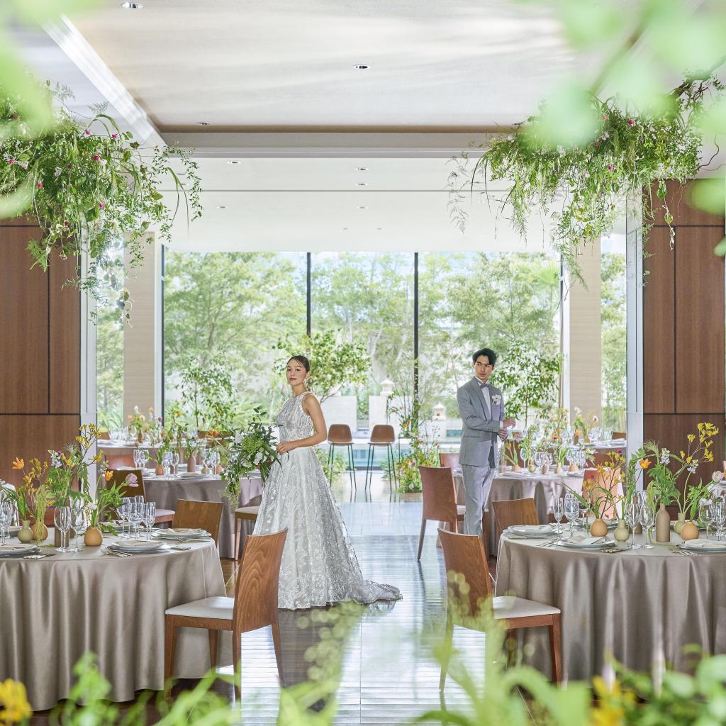 【選べる結婚式★ALL体験】挙式*ガーデン！演出＆Wドレス＆試食