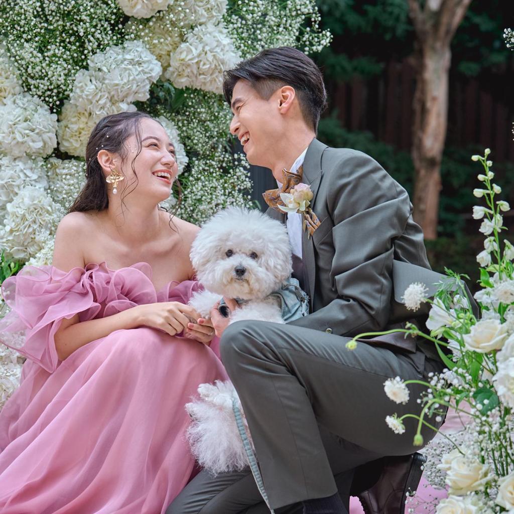 【ペット参加OK】貸切邸宅×全天候ガーデンで一緒に過ごす結婚式