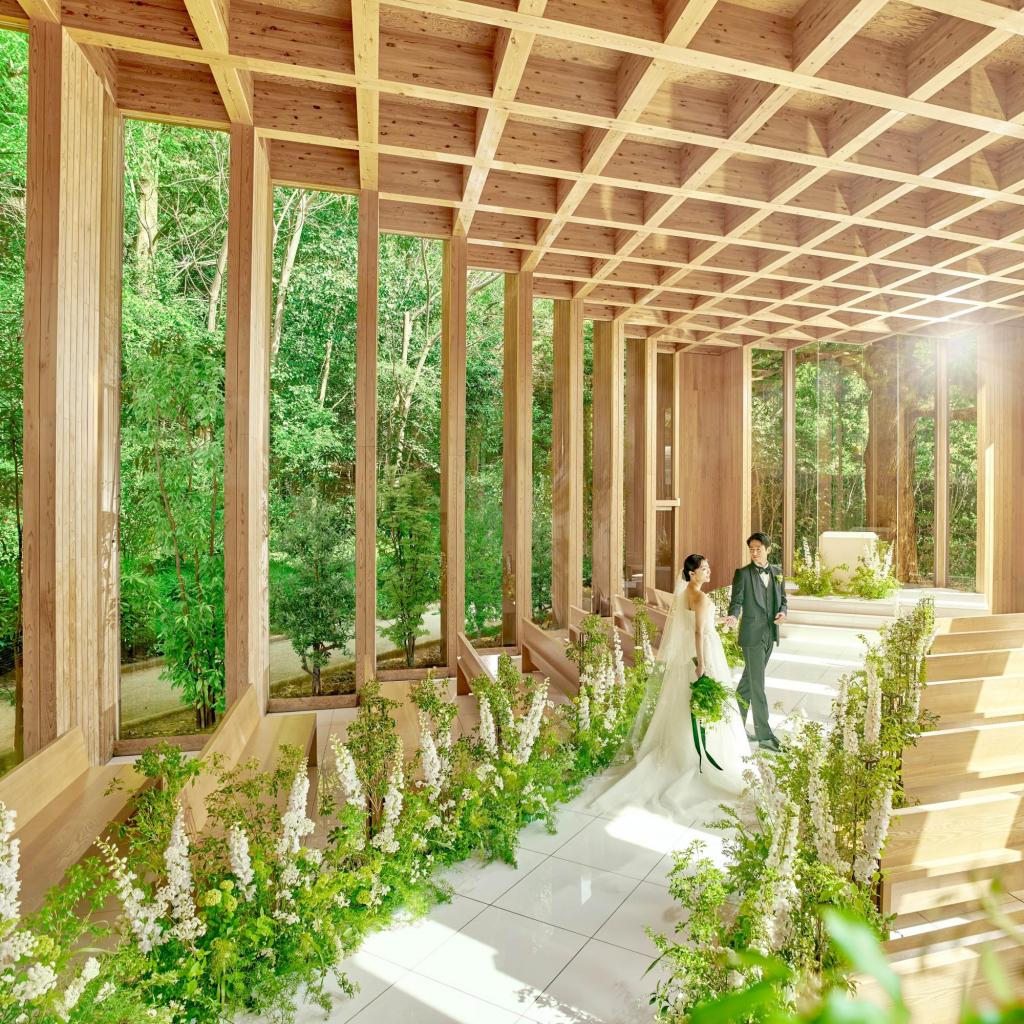 自然につつまれる《緑×光×水×薫り》挙式体験×試食×最大84万円特典付