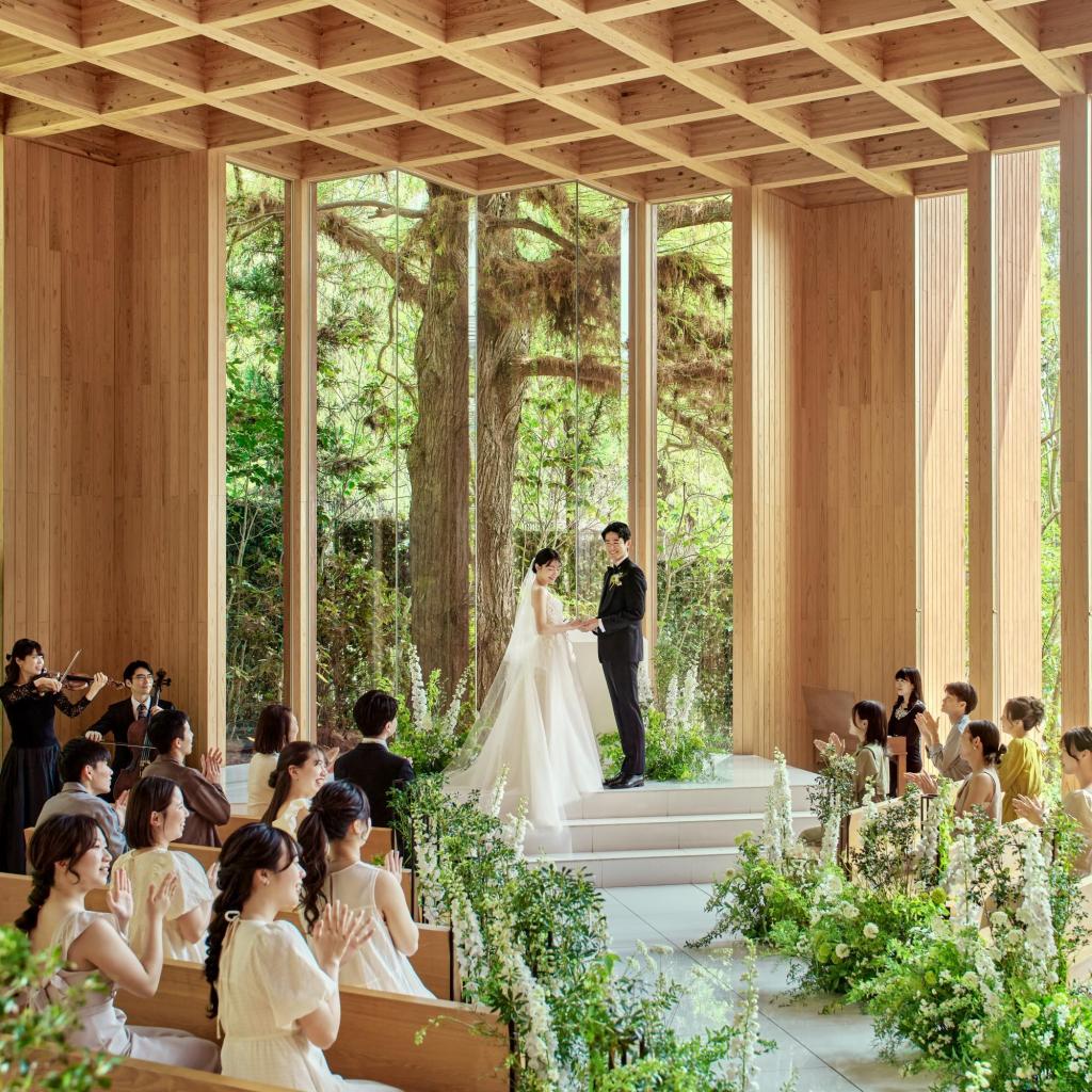 【チャペル重視必見】挙式直前のチャペル体験×全館見学×豪華無料試食付