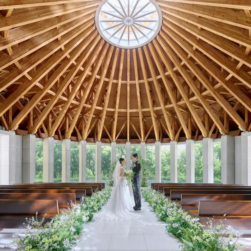 日本の美しいチャペル100選受賞*2チャペル比較×3万試食×120万特典