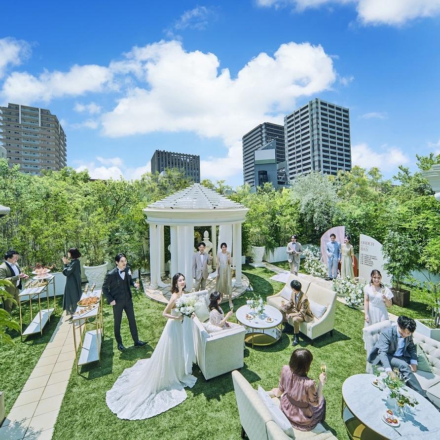 今季最大!!【憧れALL体験】緑溢れる新チャペル&貸切ガーデン体験×国産牛試食