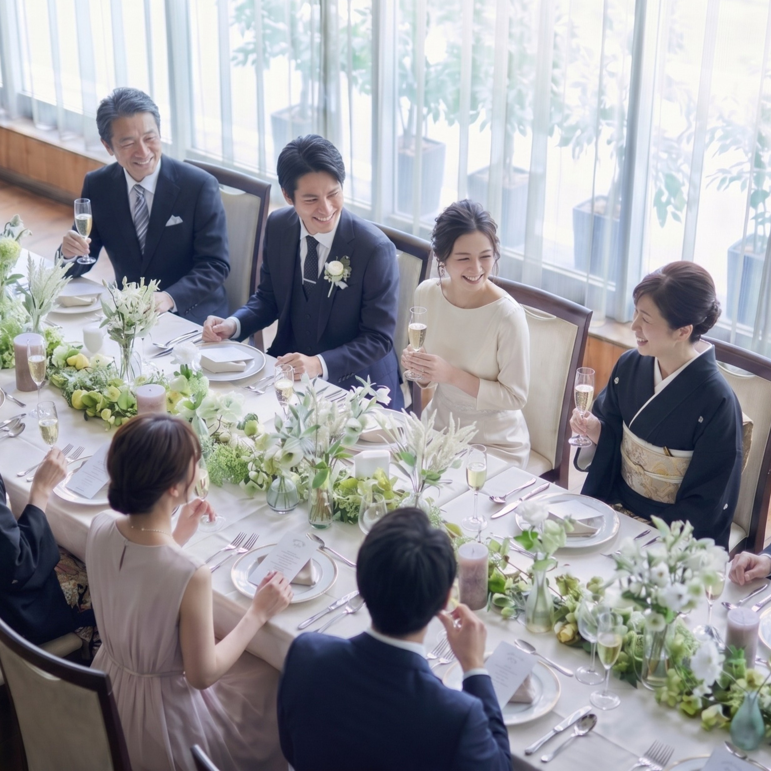 【6名52800円】サクッと60分★両家が笑顔になる「顔合わせ婚」フェア