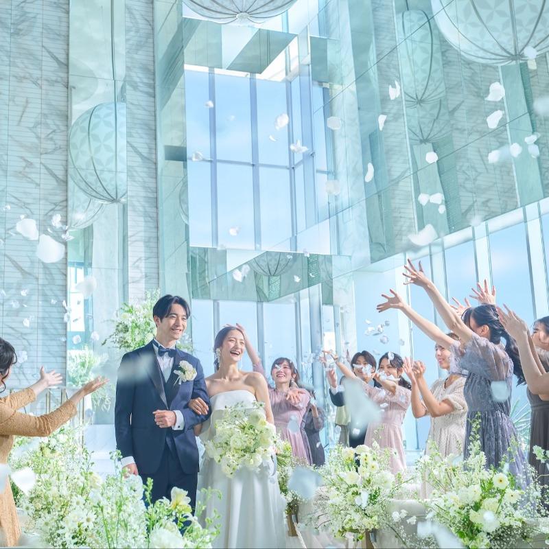 【当館満足度◎ALL体験】空×海を独占！天空チャペル★贅沢4万試食＆150万特典