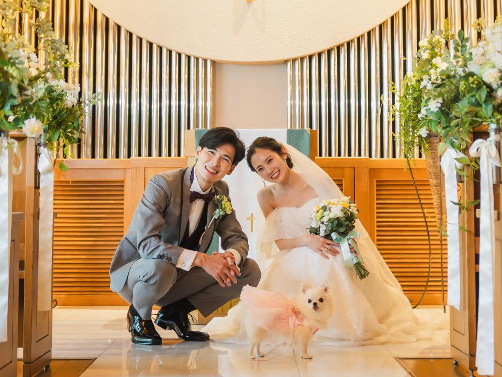 ★愛犬と一緒に叶える挙式★ガーデン＆チャペル見学×相談会