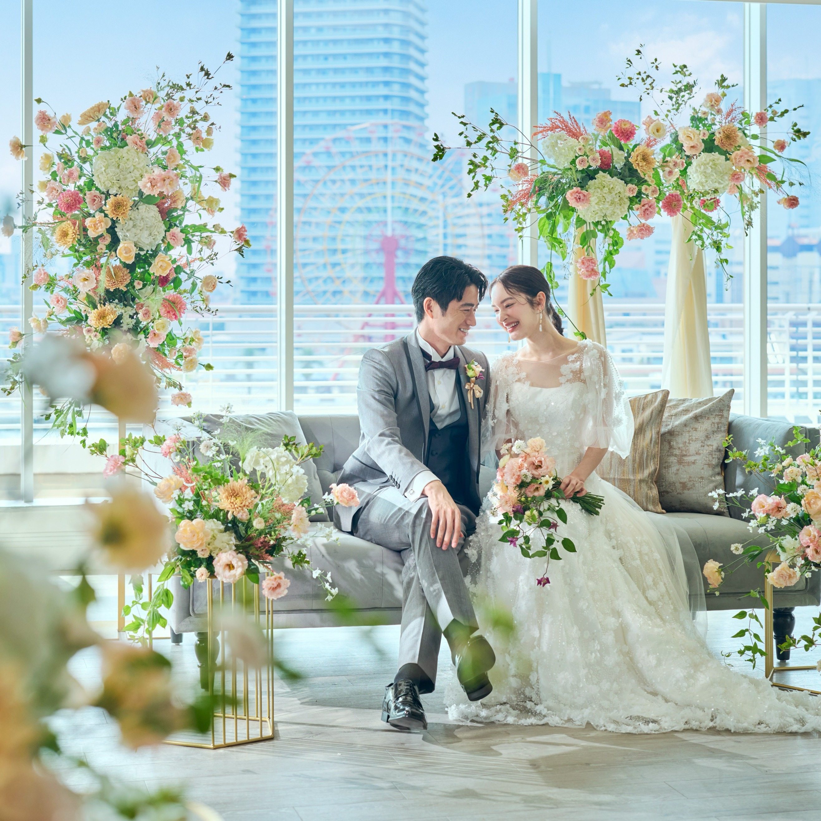 ＜初見学に◎結婚式のすべてを案内＞宿泊券付×神戸リゾート体験