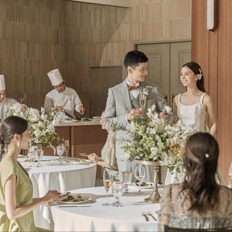 【少人数婚におすすめ】挙式×贅沢試食×おもてなし体験
