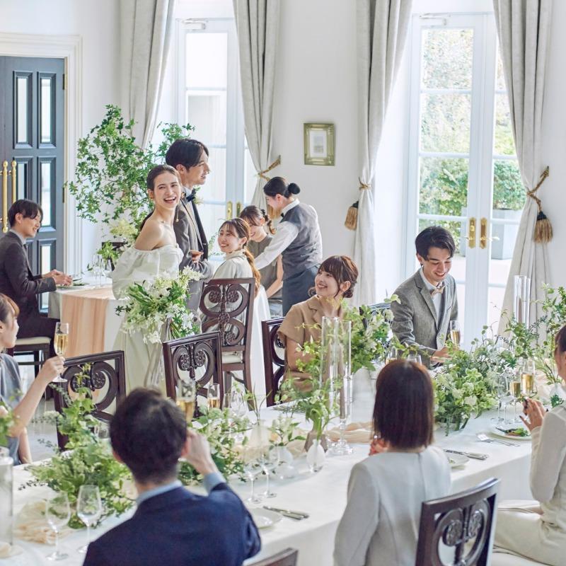 【少人数◆10名より可】全館貸切！アットホーム挙式会食*試食付