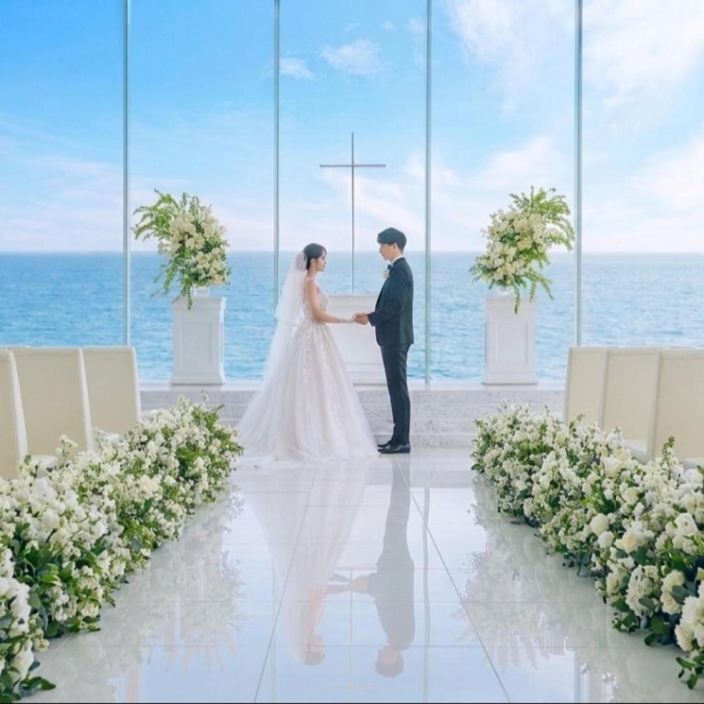 【当館人気No1】絶景海チャペル花嫁体験×牛フィレ試食◆最大145万円披露宴特典
